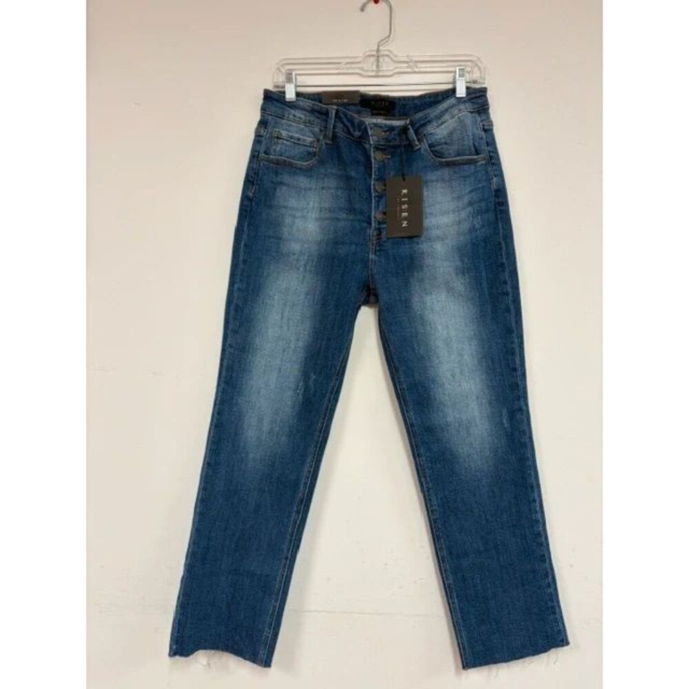 NWT Risen Jeans Button Fly Relaxed Fit Skinny size 32